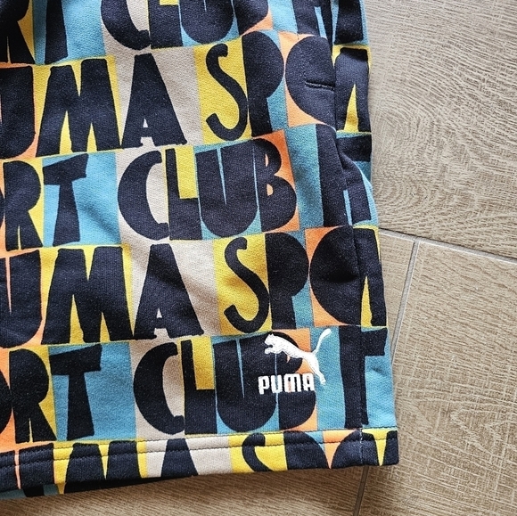 NWT Mens Puma Hill Camp fleece shorts size small - Picture 4 of 9